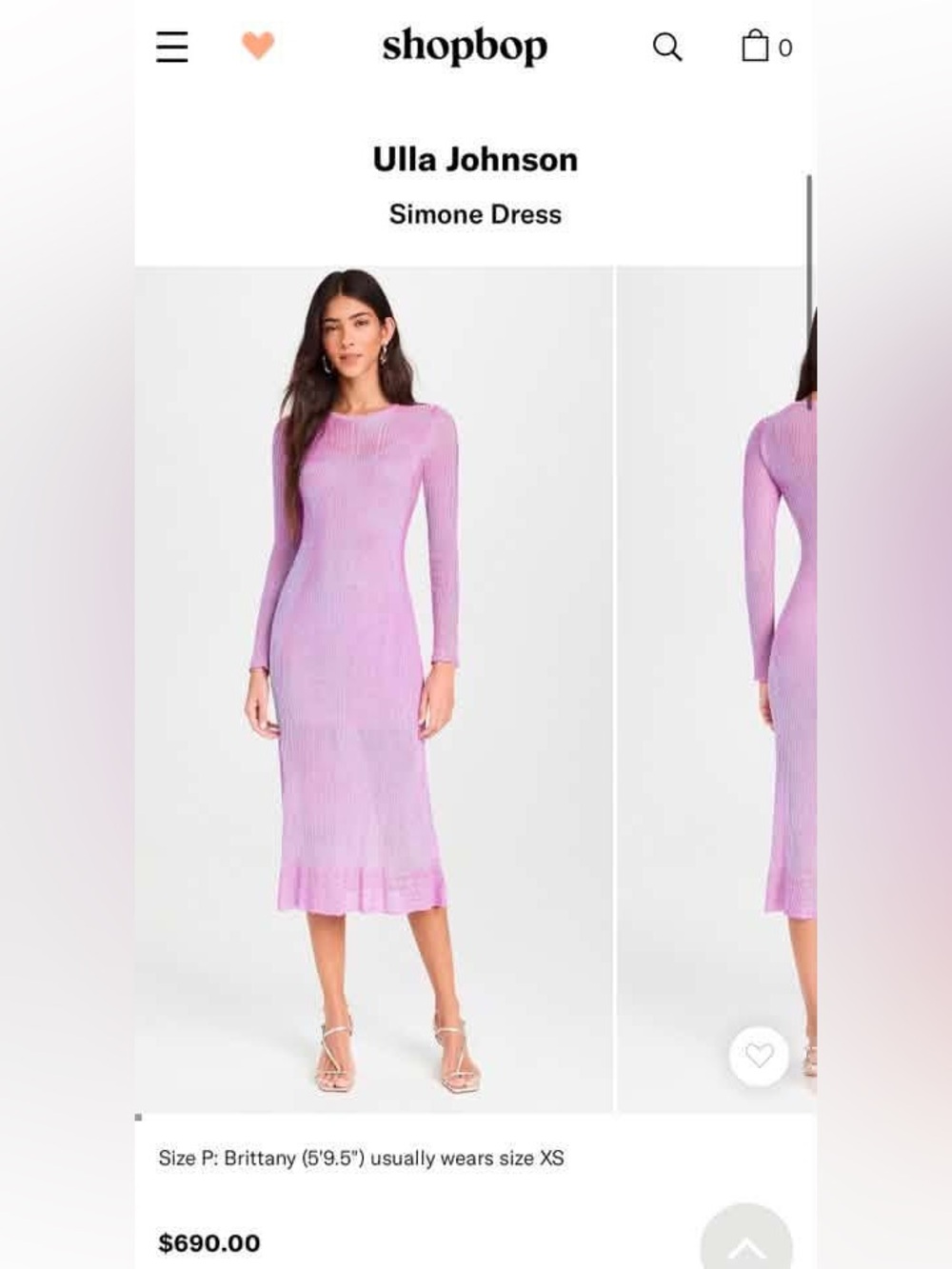 Ulla Johnson medium Simone Dress